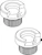 hansgrohe Juoksuputken rajoitin hg 92259000 rajoitinsetti 60-80