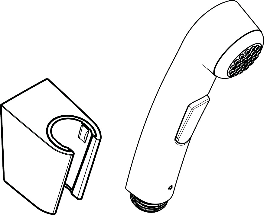 hansgrohe Handdusch hansgrohe 96907000 bidettedusch
