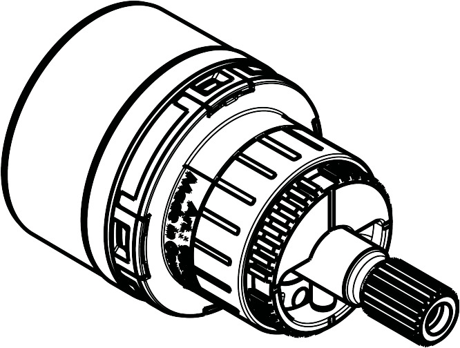 hansgrohe Tap spare part hansgrohe 98283000 ecostat e/s diverter