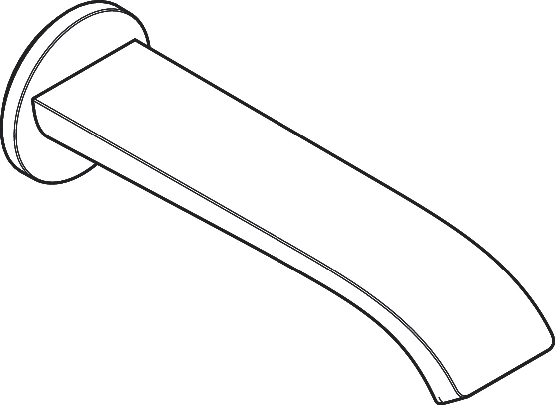 hansgrohe Ammeputki hansgrohe 75410700 vivenis seinä valk
