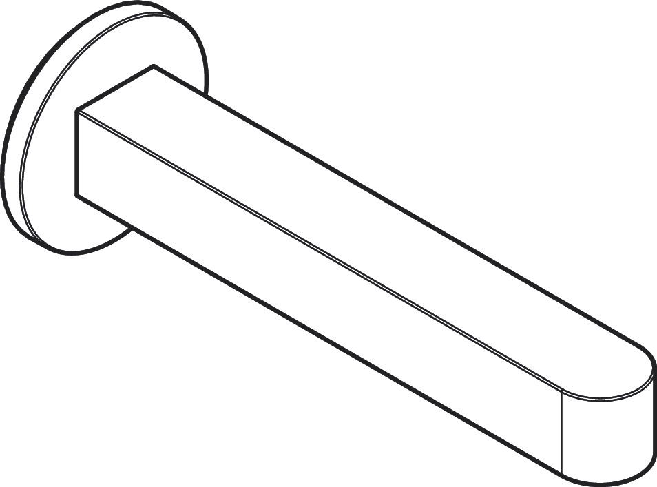 hansgrohe Ammeputki hansgrohe 76410700 ammeputki m.valkoinen