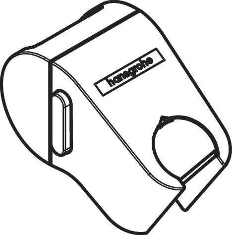 hansgrohe Duschset hållare hansgrohe 28918210 painettava sand