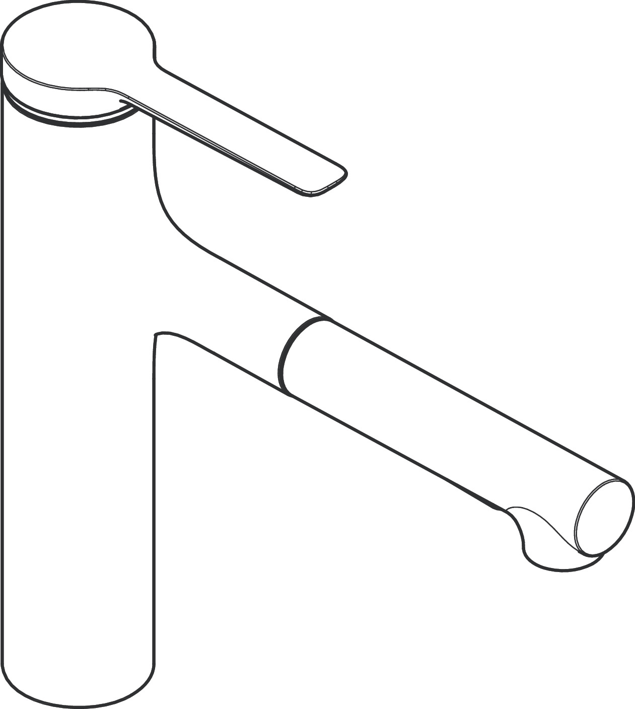 hansgrohe Keittiöhana hansgrohe 74823800 zesis 160 sbox ter