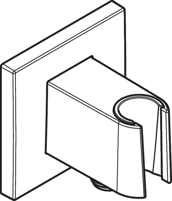 hansgrohe Seinäliitin hansgrohe 26889140 fixfit e pronssi