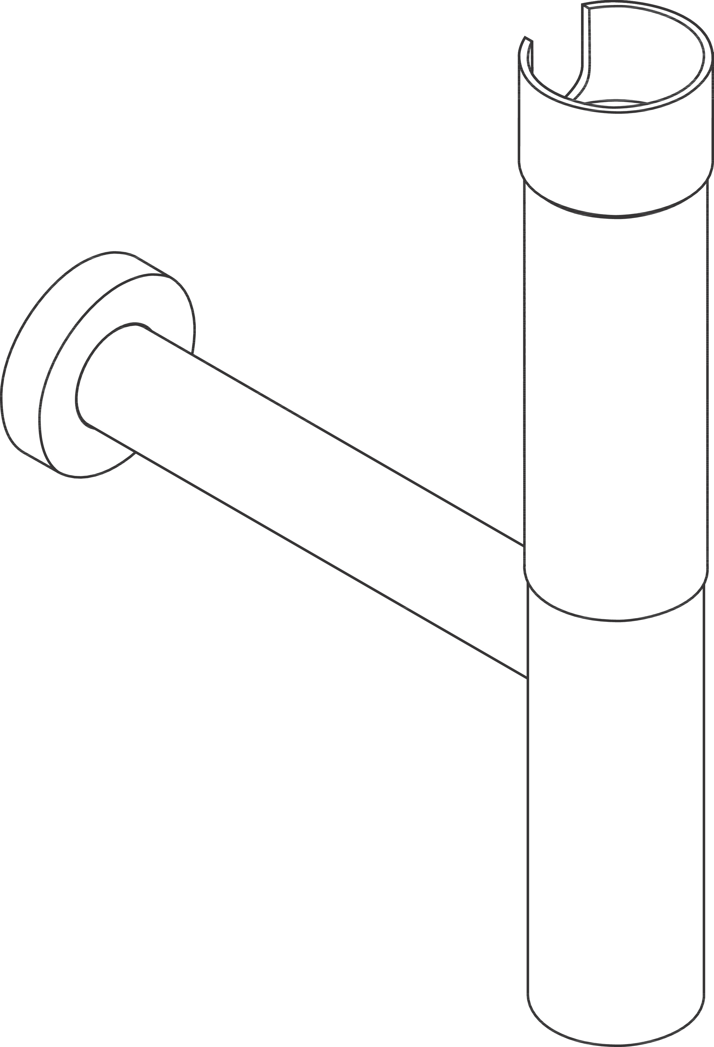 hansgrohe Bottle trap hansgrohe 52100000 flowstar 1 1/4 wall