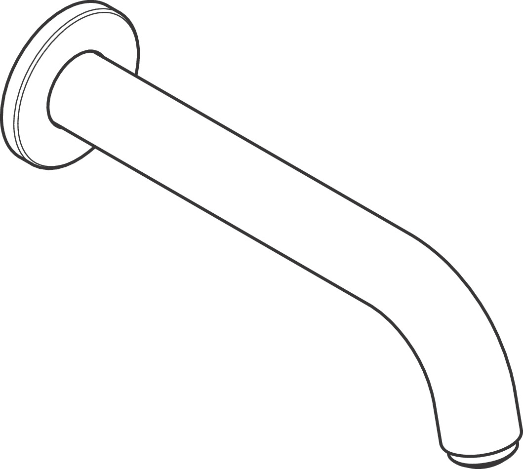 hansgrohe Bath spout hansgrohe vernis blend m.bl