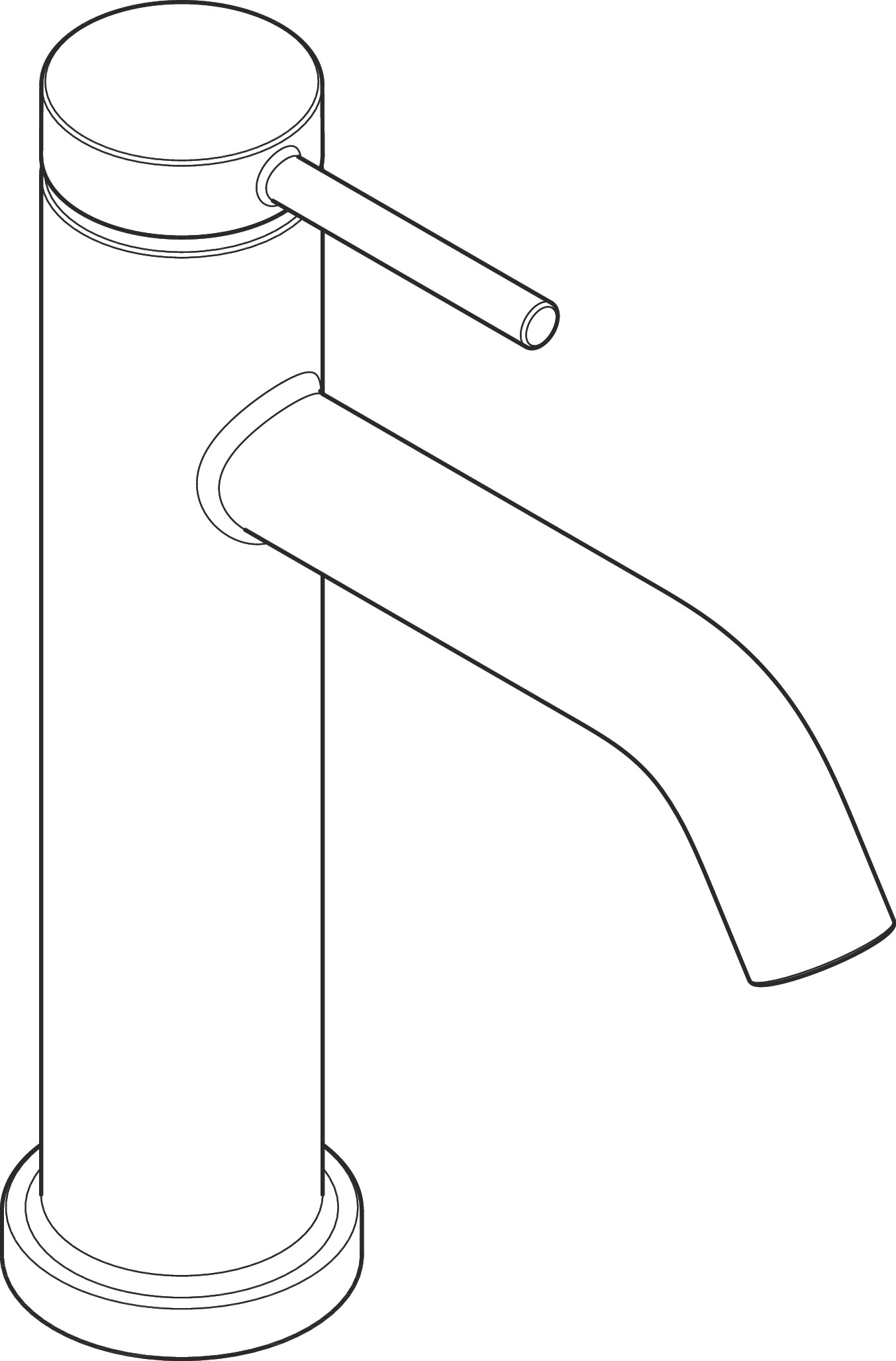 hansgrohe Pesuallashana hansgrohe 73311000 tecturis s 110 kromi