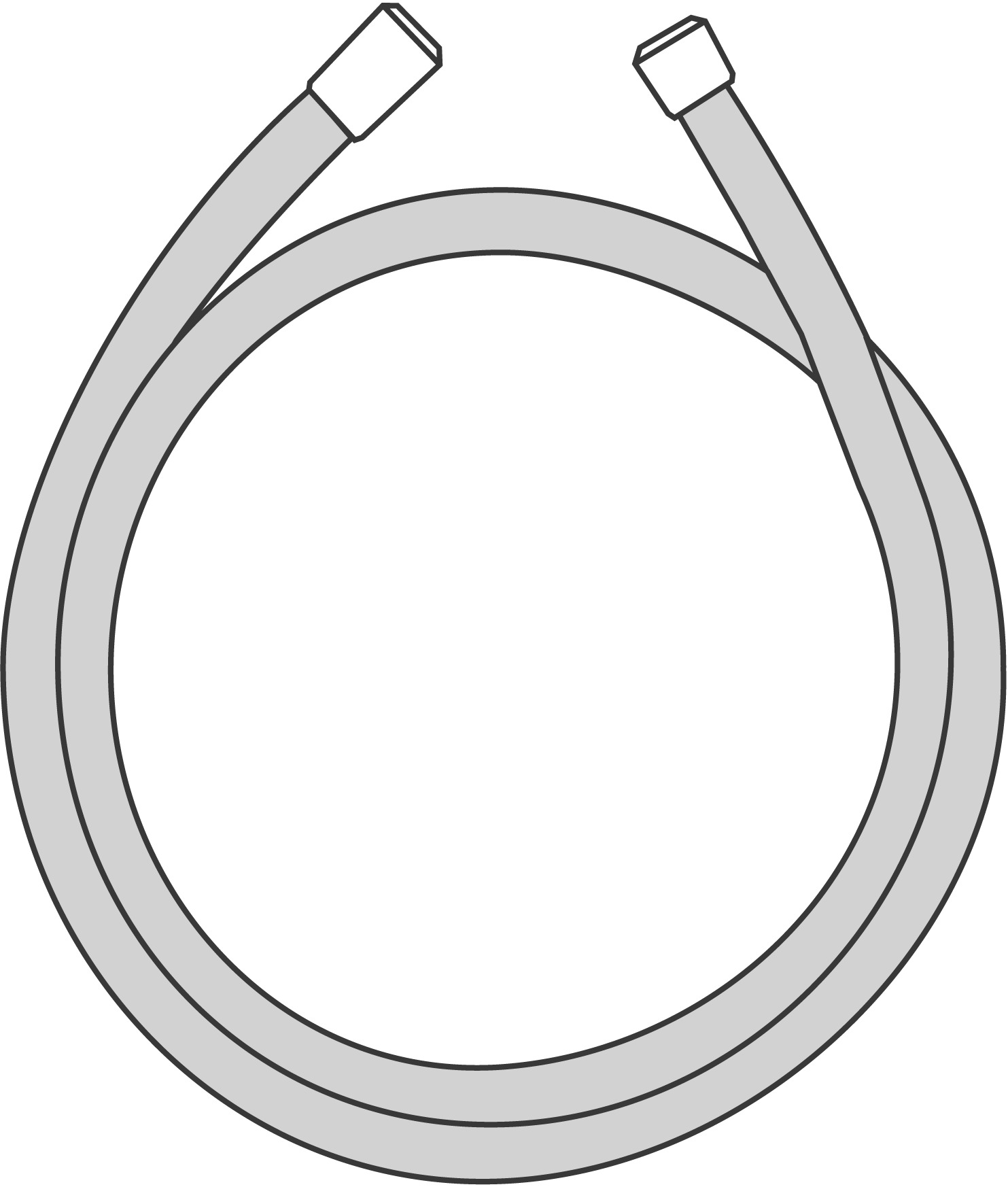hansgrohe Duschslang hansgrohe 31460000 metris s