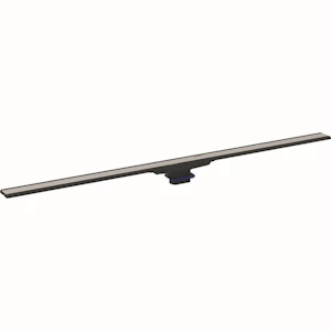 cleanline Shower channel geberit 1300mm black/brushed metal