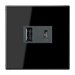 TRANSFORMER ENSTO INTRO USB CHARGER 3A(TYPEA+C),BLACK