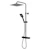 gustavsberg Shower system gustavsberg estetic square ther matt black