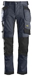 TROUSERS SNICKERS 6241-9504 NAVY-BLACK SIZE 58