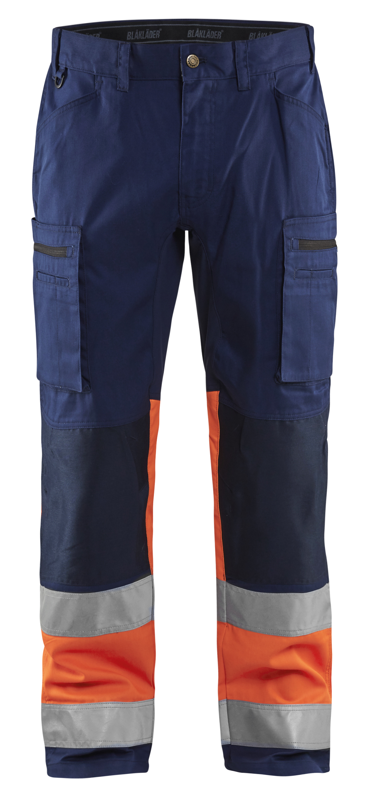 blåkläder Varselbyxa blåkäder storlek c152 blå/orange