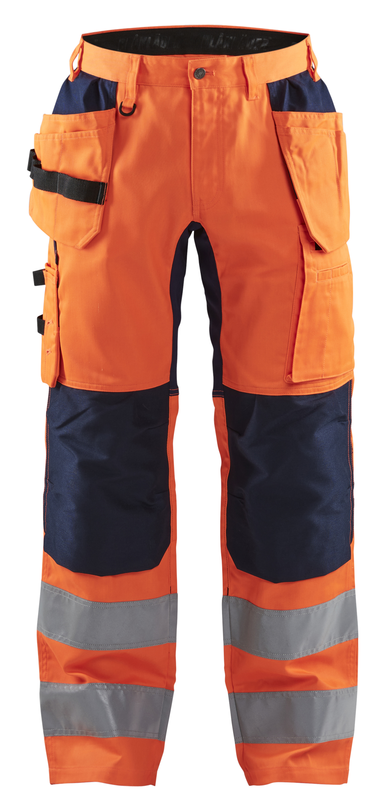 blåkläder Varselbyxa blåkäder storlek d84 orange/blå