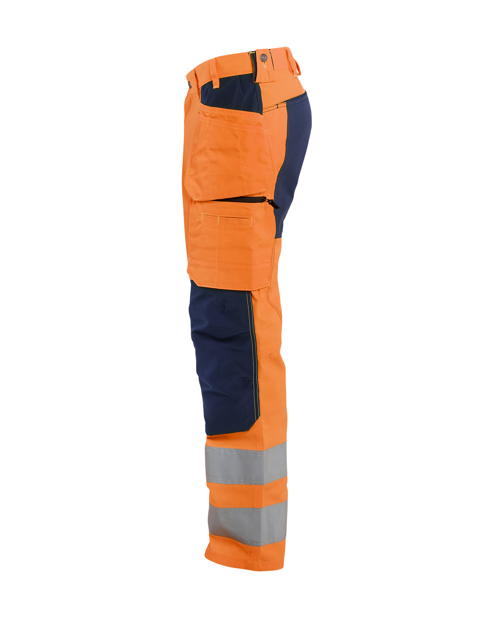 blåkläder Varselbyxa blåkäder storlek d84 orange/blå