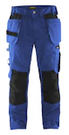 HOUSUT BLÅKLÄDER 1555 18608599 SIN/MUSTA C58