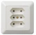 elko Uttag 3-v euro rs inf