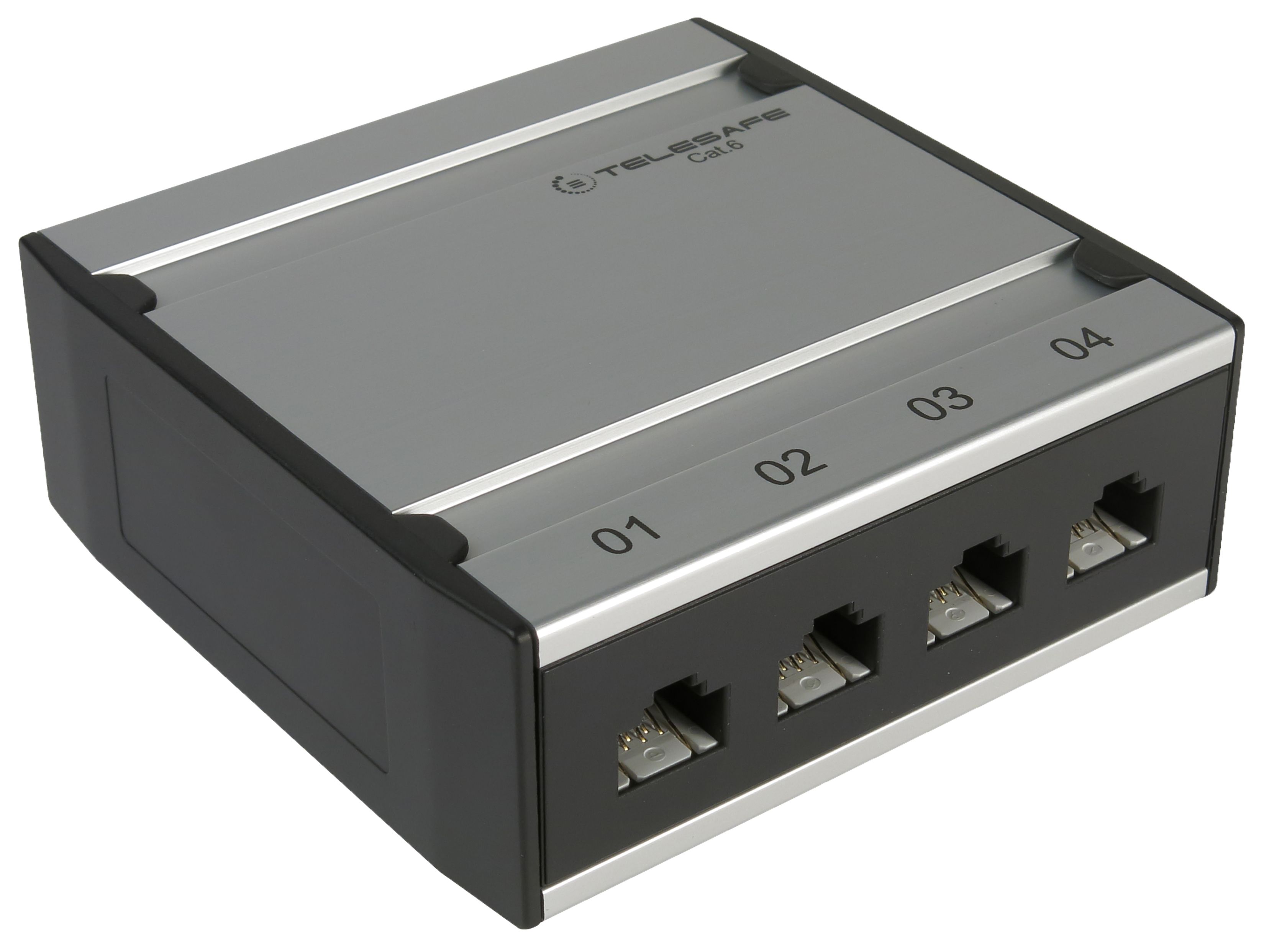 MINIPATCH BOX 4-PORT C6 UTP