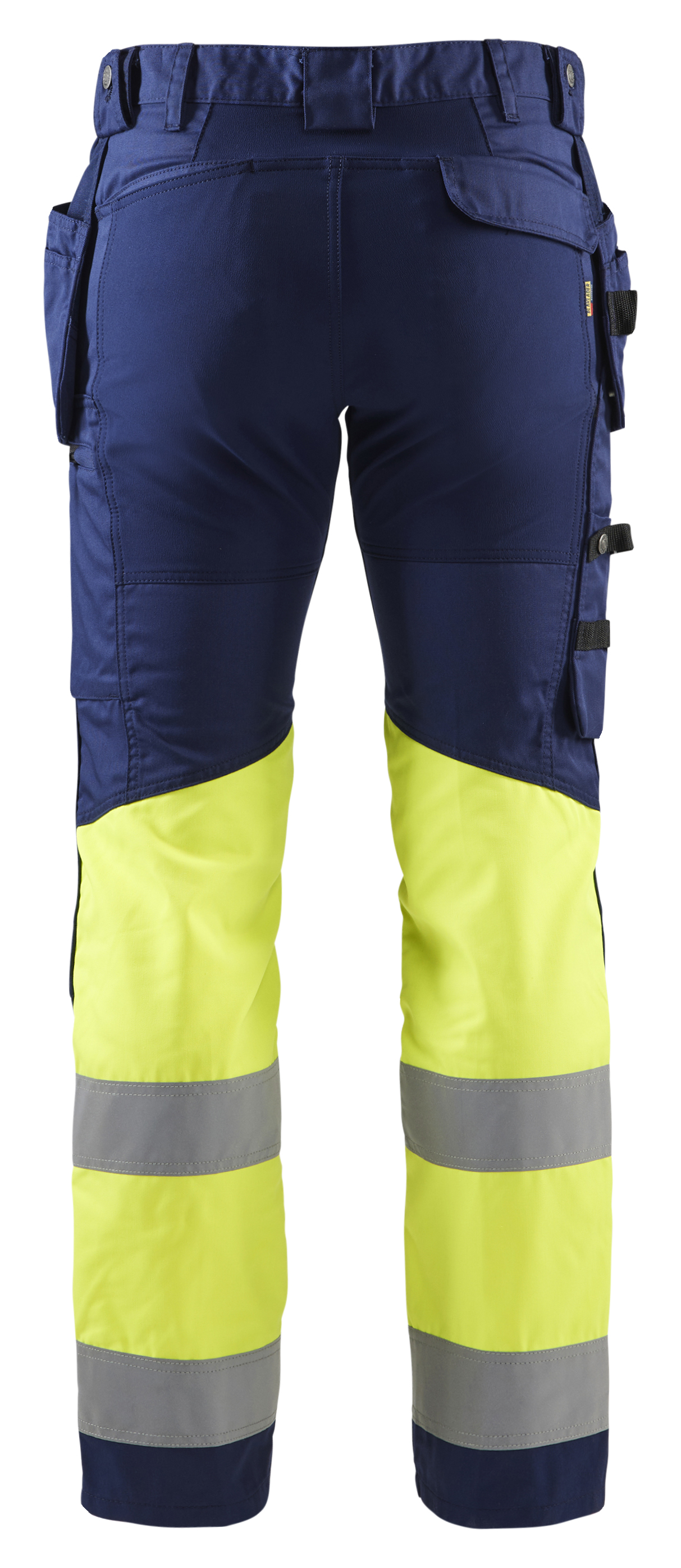 blåkläder Trousers blåkläder size c56 navy blue/yellow