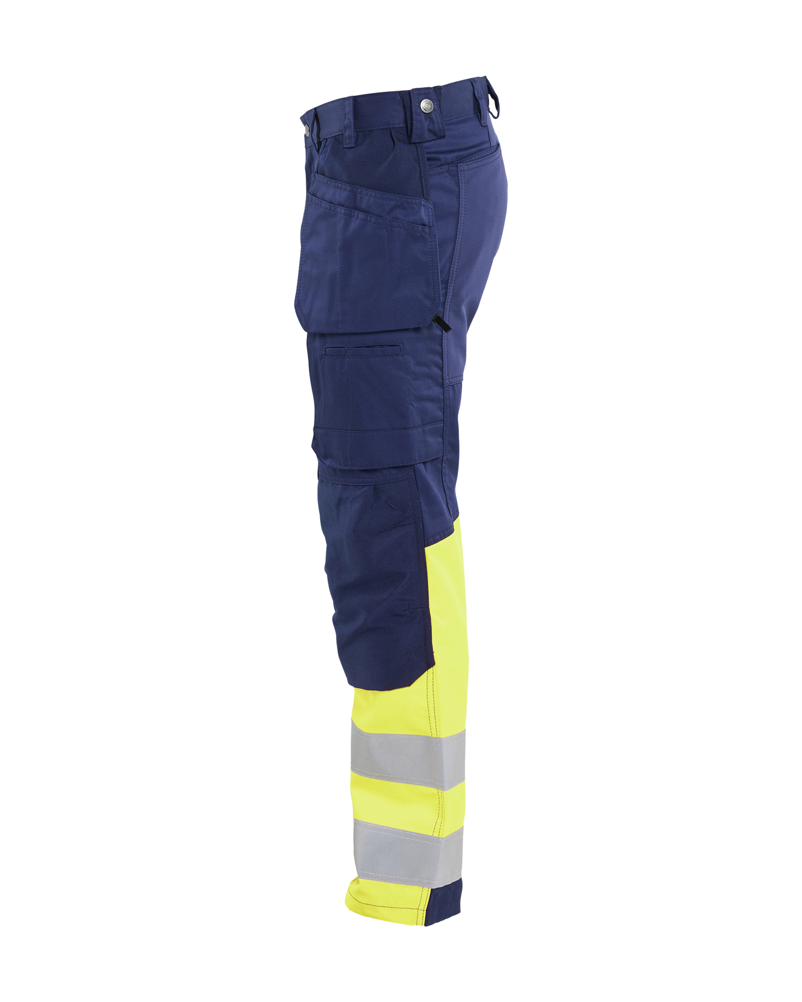 blåkläder Trousers blåkläder size c56 navy blue/yellow