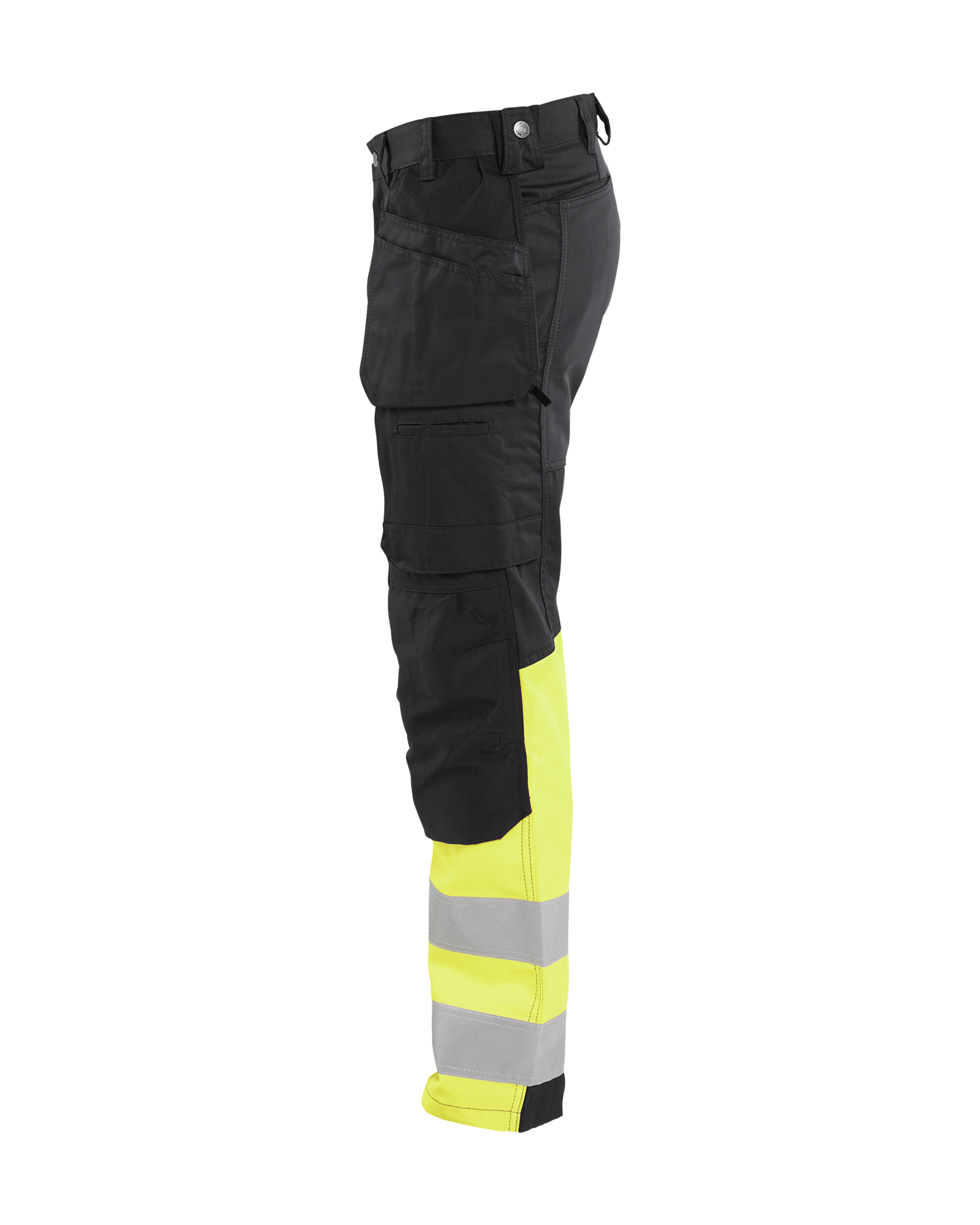blåkläder Trousers blåkläder size c46 black/yellow
