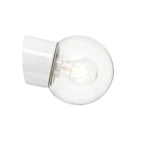 ARMATUR GLOB150 KLAR VIT SNE IP54