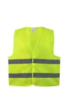 SAFETY VEST HI-VIS YELLOW ONE SIZE