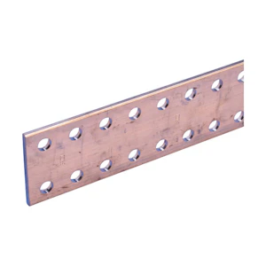 terratech Kobberskinne dpcb 50x10x1750 br. 50 mm, t=10 mm, ø10