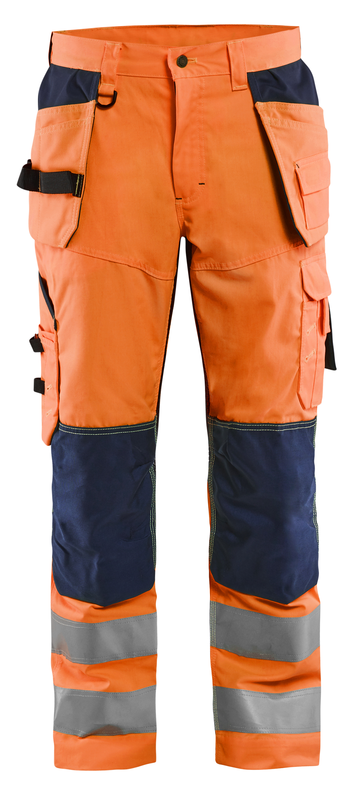 blåkläder Riipputaskuhousut blåkläder koko d104 oranssi/sininen