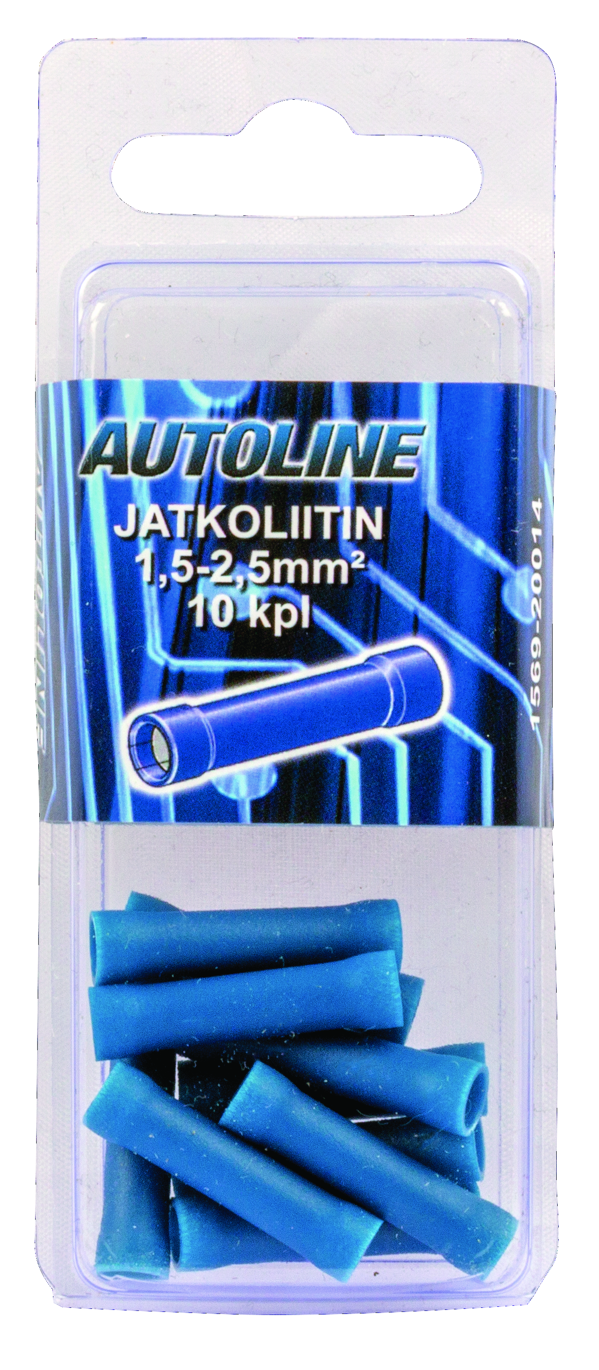 autoline Cable terminal blue 10pcs