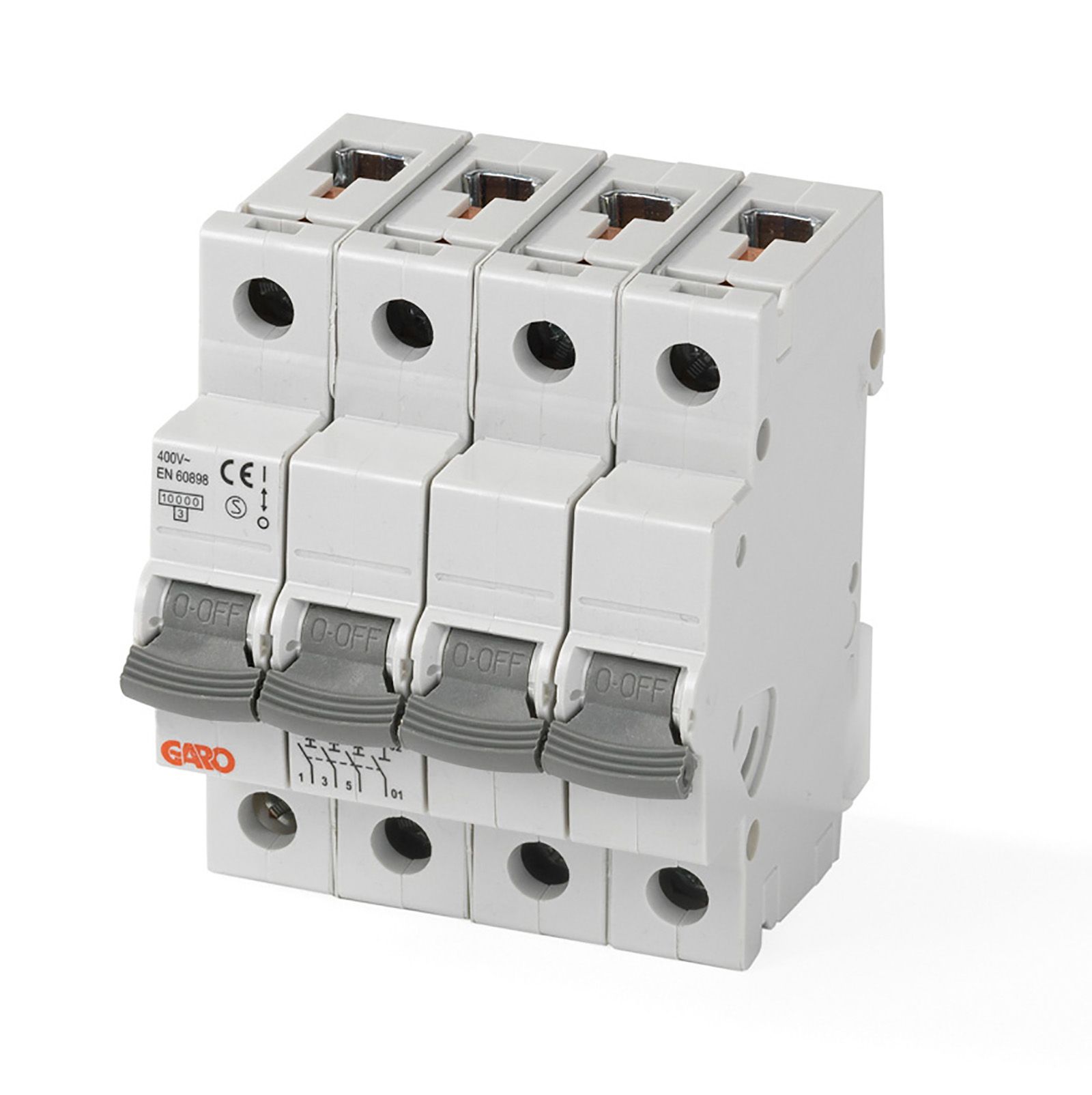 MINIBRYTARE 4-P 2A D 10KA