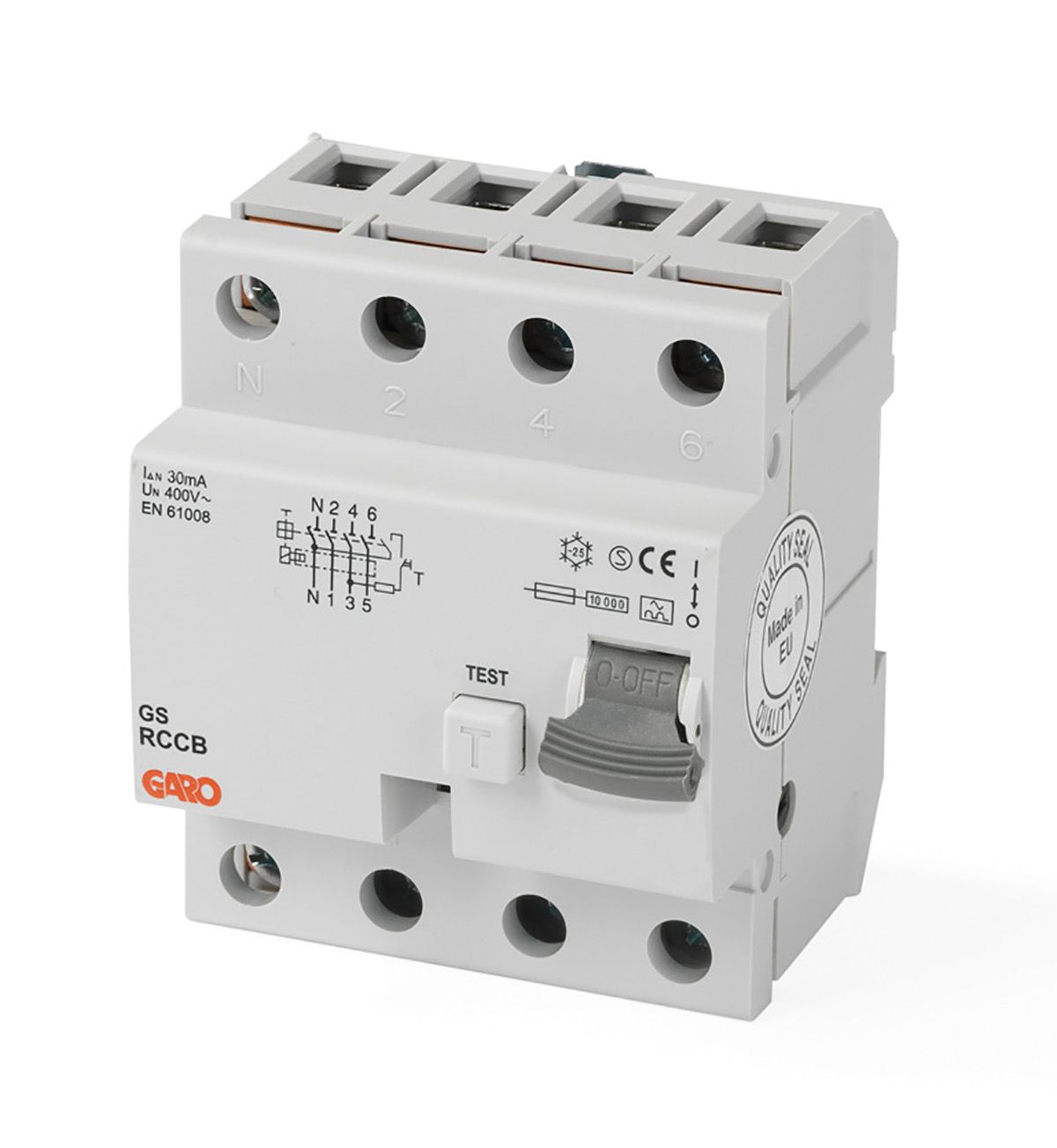 JORDFELSBRYTARE BR 80A 30MA 4-P