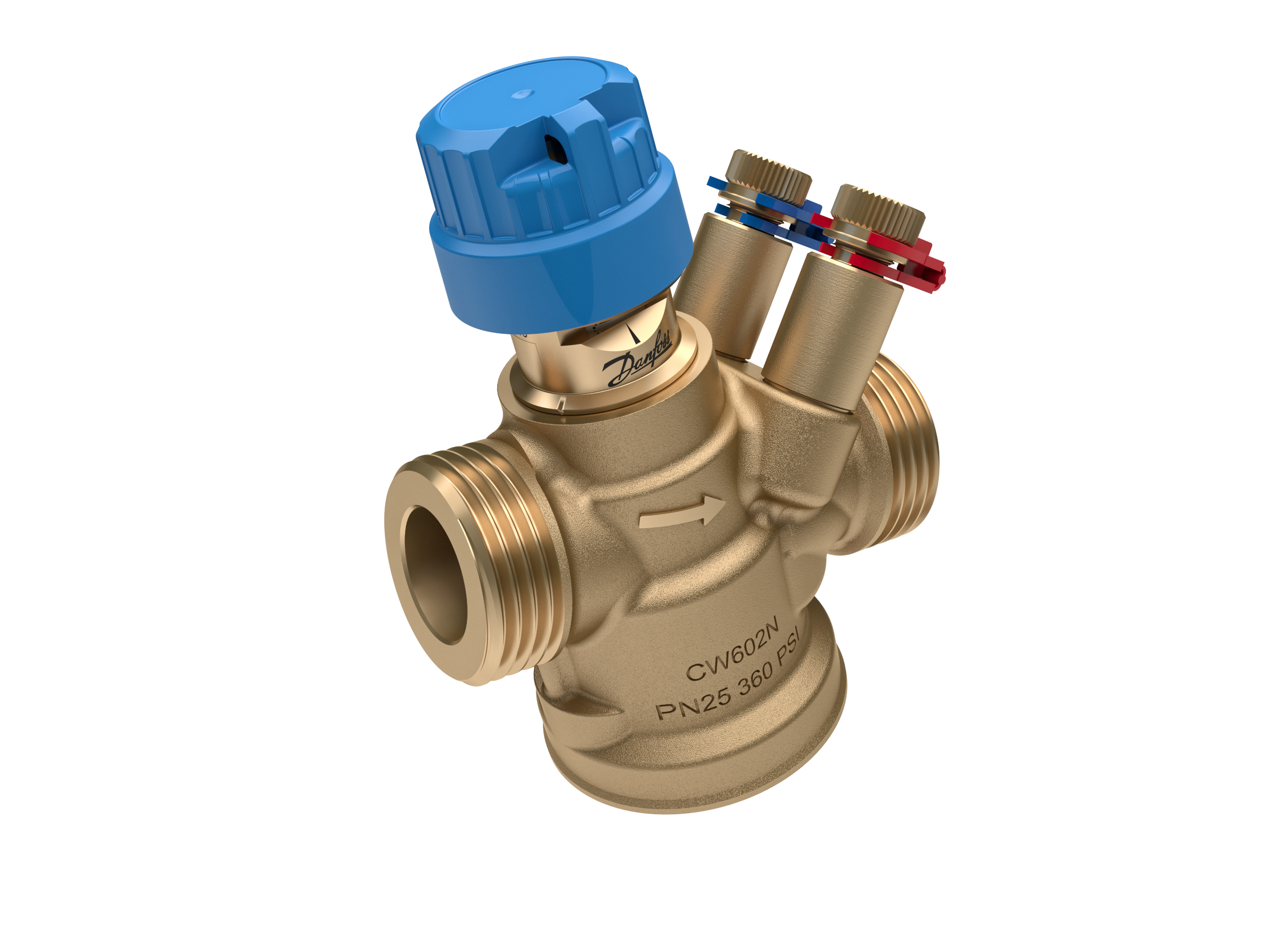STYRVENTIL DANFOSS 3/4 AB-QM
