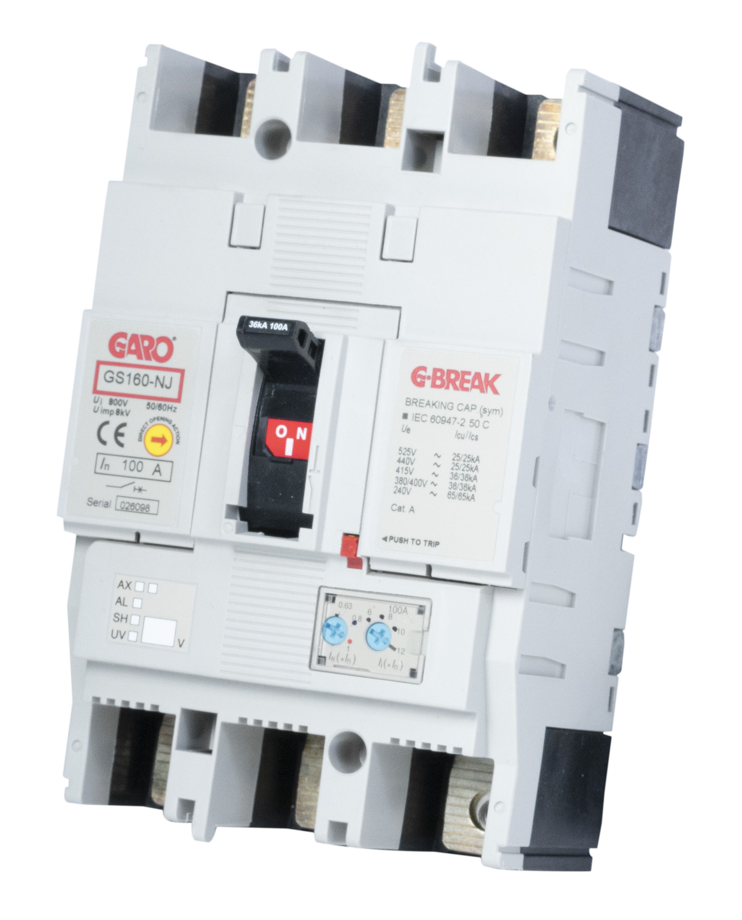 EFFEKTBR GS160-NJ 3P 100A