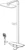 oras Blandare med takdusch oras 7591-11 esteta