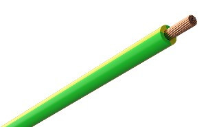 KABEL RQ 95 GUL/GRÖN (H07Z1-K) KAP