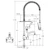 kwc Kitchen mixer kwc pro side pillar con130mm