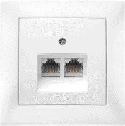 DATAUTTAG 2XRJ45 KAT5 STP S.1 VIT