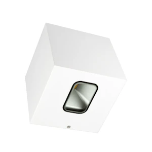 hide-a-lite Exteriör väggarmatur cube cube i vit 3000k