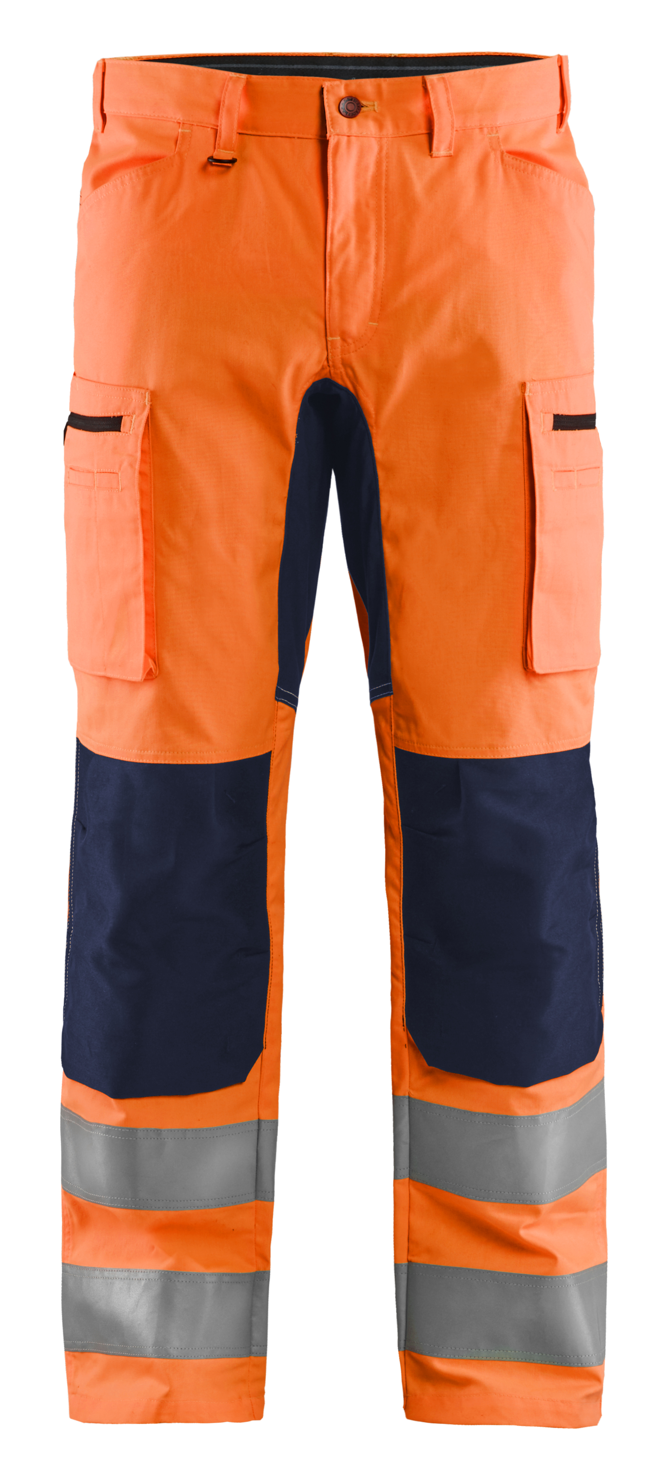 blåkläder Trousers blåkläder size c150 orange/navy blue