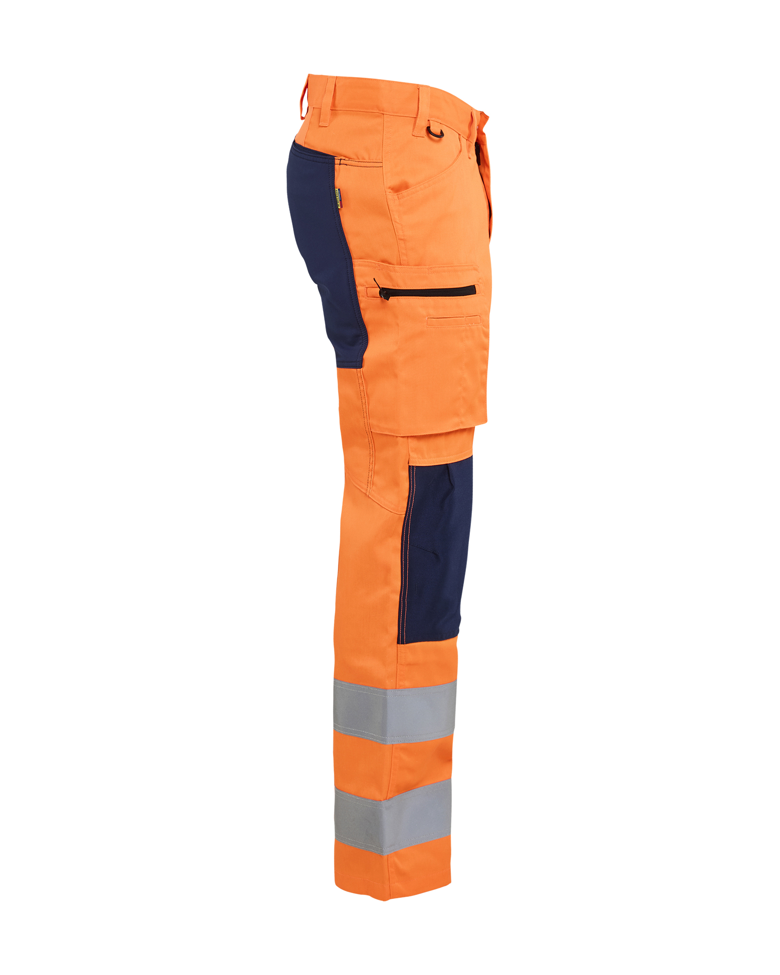 blåkläder Trousers blåkläder size c150 orange/navy blue