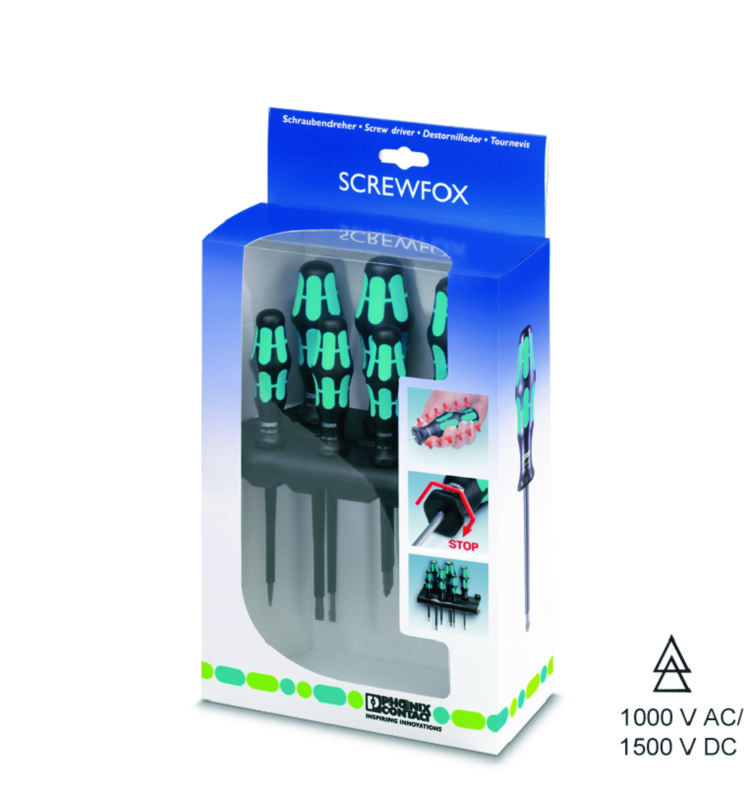 TORXMEJSEL-SET VDE, 6DEL