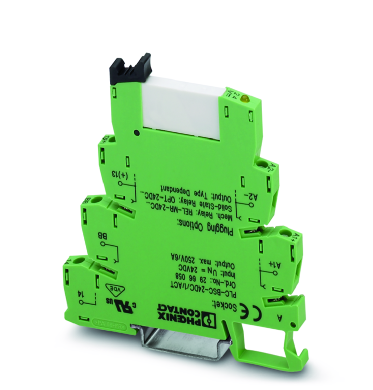 RELE KOMPLETT "AKTUATOR" 6,2MM PLC-RSC 24DC/1ACT
