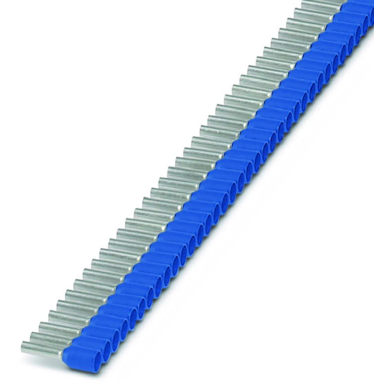 BAND-TRÅDÄNDHYLSA 0,75MM² BLÅ