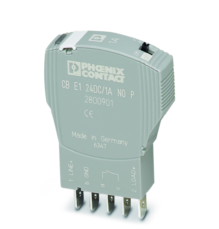 ELEKTRONISK SÄKRING CB E1 24DC/3A NO P