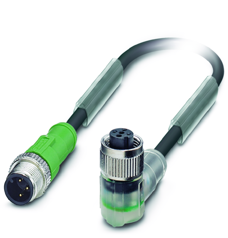 GIVARKABLAGE M12 TILL M12 3POL