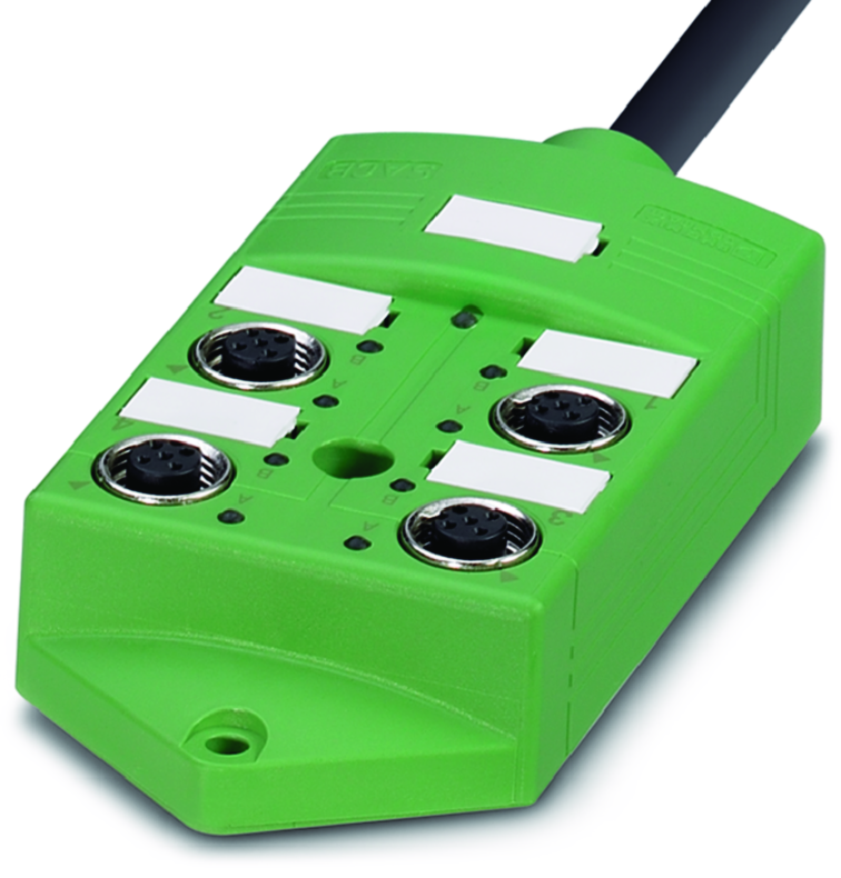 SPLITTBOX M12X4 5M PUR
