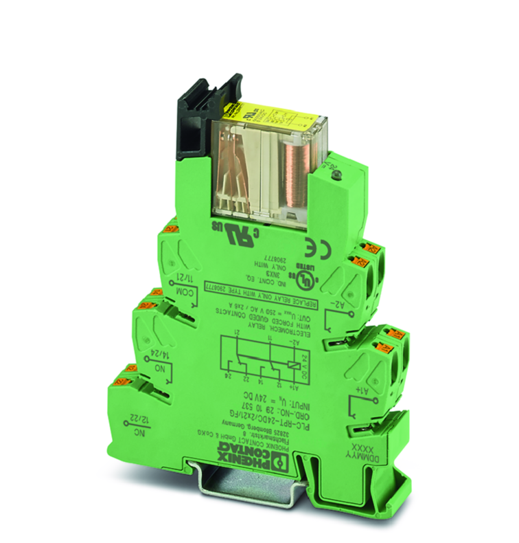 INTERFACERELÄ 24VDC 2VXL