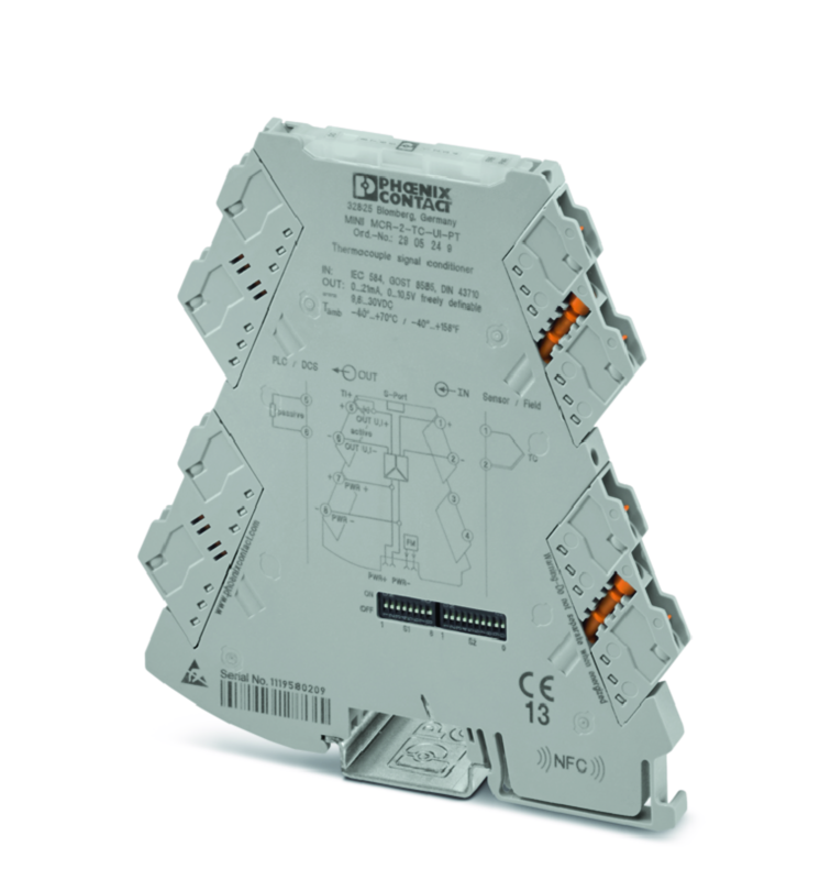 TEMPERATUROMVANDLARE TERMOELEMENT PT