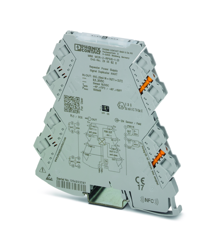REPETERARE 0-20MA 1X IN/2X UT